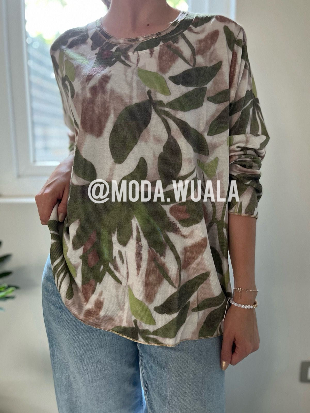 POLERA CUELLO REDONDO - VERDE
